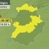 Mapa de avisos para el martes 16 de septiembre