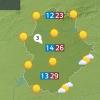 Mapa de previsión del 21 de septiembre