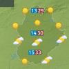 Mapa de previsión del 11 de septiembre