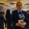Rafael Mateos, alcalde de Cáceres, en Bruselas