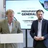 Ignacio Gragera, alcalde de Badajoz y Abel Bautista, consejero de Presidencia de la Junta de Extremadura