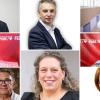 Miembros de la Comisión Gestora del PSOE de Extremadura
