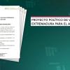 Grafismo del documento del proyecto político de Vox para Extremadura