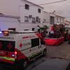 Dispositivo de Cruz Roja durante las cabalgatas en Extremadura