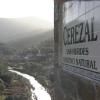 Cartel de Cerezal, donde la Guardia Civil busca a un hombre desaparecido