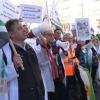 Protesta de médicos en Madrid