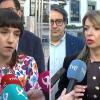 Nerea Fernández, de Unidas por Extremadura, y Piedad Álvarez, del PSOE de Extremadura