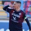Callejón celebra el 1-1, logrado de falta directa