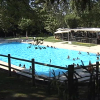 Piscina del Parque del Príncipe en Cáceres, esta tarde