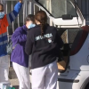 Llegada de vacunas a una residencia de mayores de Miajadas