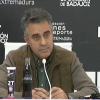 Joaquín Parra en rueda de prensa