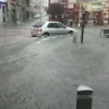 Tromba de agua en Villanueva de la Serena