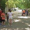 Monitores realizan actividades al aire libre con niños