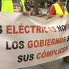 Protesta contra las eléctricas