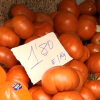 Precio del tomate en una frutería de Mérida