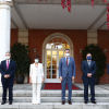 Pedro Sánchez, Guillermo Fernández Vara, Isabel Rodríguez, Miguel Ángel Gallardo y José Luis Quintana