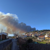 Imagen del incendio