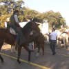 Caballistas y jinetes camino a Guadalupe