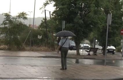 Lluvias en Extremadura a finales de junio
