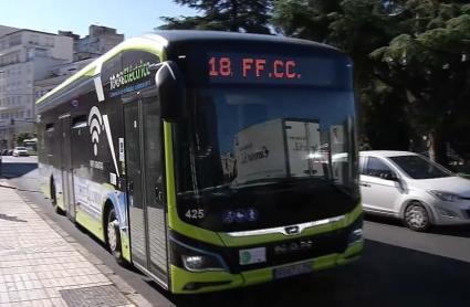 Uso del autobús en Extremadura