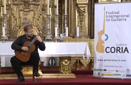 El ruso Igor Klokov gana el Concurso Senior del XXVII Festival Internacional de Guitarra Ciudad de Coria