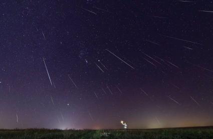 Perseidas en el embalse de Borbollón