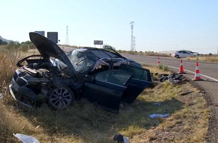 Accidente en Torremejía