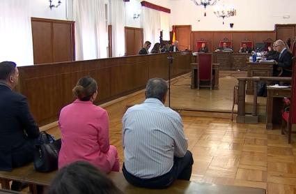 Sesión en la Audiencia Provincial de Badajoz