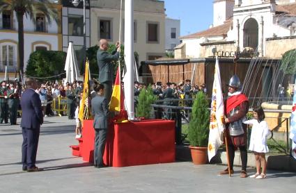 Izado de Bandera en Mérida