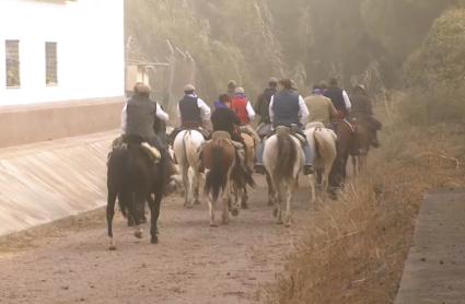 Caballistas rumbo a Guadalupe