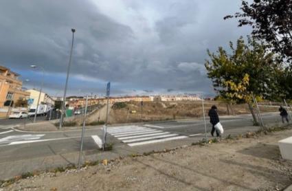 Vista de los nuevos terrenos donde se construirán viviendas en La Mazuela II