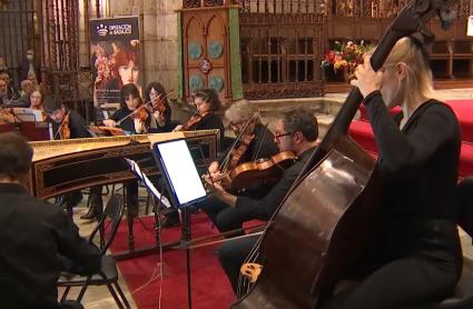 El Coro y la Orquesta Barroca de Badajoz recuperan el himno de la Catedral escrito hace más de 250 años