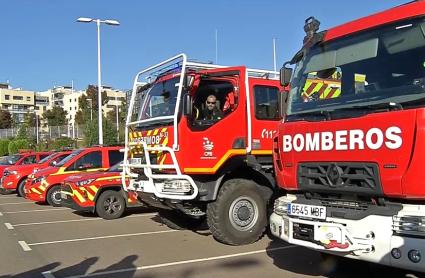 Efectivos extremeños parten hacia Valencia