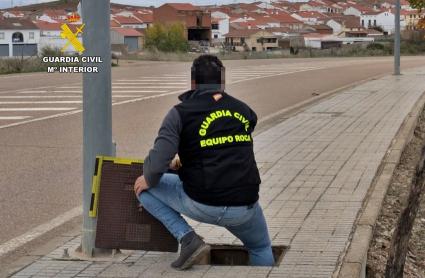 Investigación por el robo de cable eléctrico en Campillo de Llerena