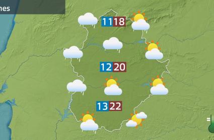 Mapa de previsión del 4 de noviembre