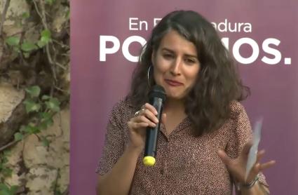 Irene de Miguel es reelegida coordinadora de Podemos