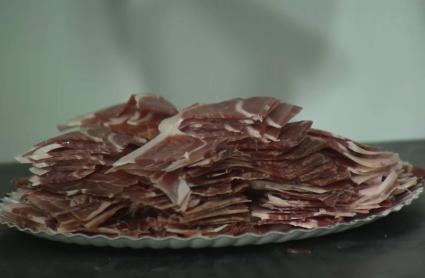 Jamón en Montánchez