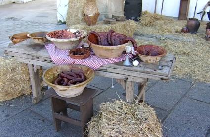 Morcilla en Navas del Madroño