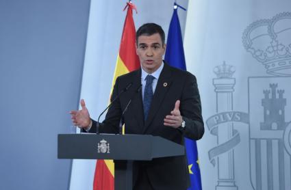 Pedro Sánchez, presidente del Gobierno