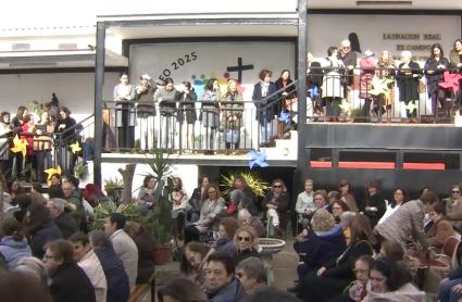 Celebración religiosa en Ribera del Fresno