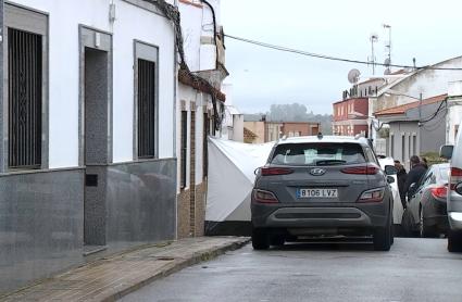 Dispositivo de la reconstrucción de los hechos en una vivienda de la Calle Belén 