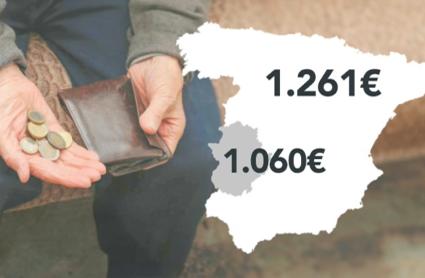 Pensiones en Extremadura