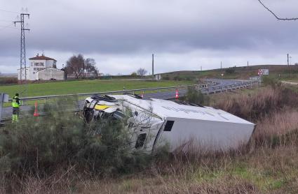 Accidente cerca de Berlanga