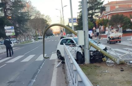 Accidente en Don Benito