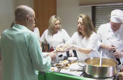 Menú extremeño en el Hospital de Badajoz