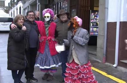 Montánchez revive su Carnaval más auténtico con los Jurramachos