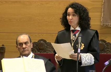 María Félix Tena ha sido reelegida presidenta del Tribunal Superior de Justicia de Extremadura