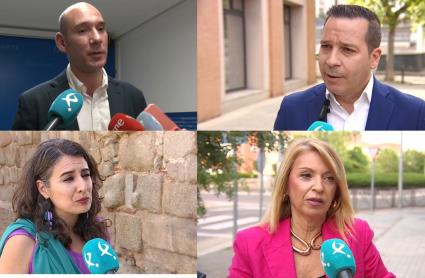 Reacciones los partidos políticos a la apertura de juicio oral a Gallardo y David Sánchez