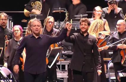 Andrés Salado se despide de la Orquesta de Extremadura