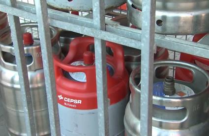 La bombona de butano sube hoy un 1,87%, hasta los 18 euros, precio máximos desde 2022